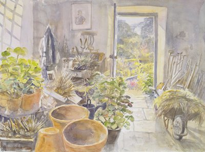 Potting Shed at La Forge de Buffon by Tim Scott Bolton